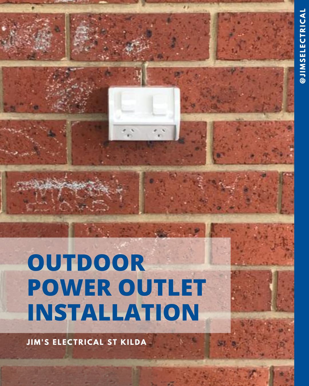 Outdoor Power Outlet Installation